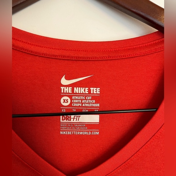 Nike orange Fitted Short Sleeve T-Shirt size XS - Picture 3 of 4